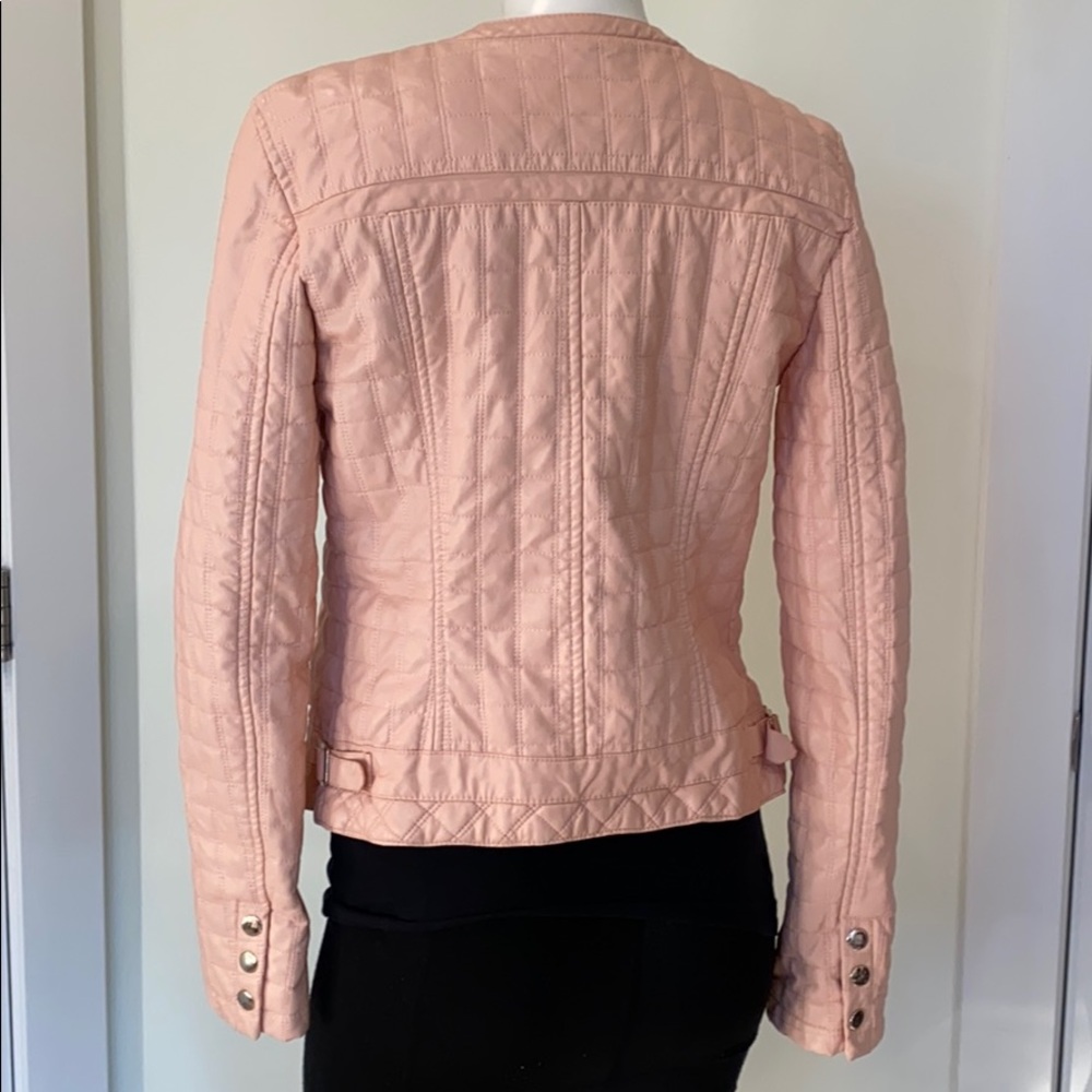 Faux leather jacket - Picture 3 of 5